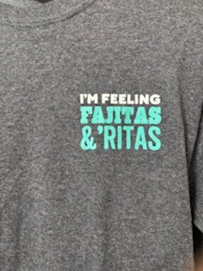 Chili's Fajitas n Ritas size S tshirt.
